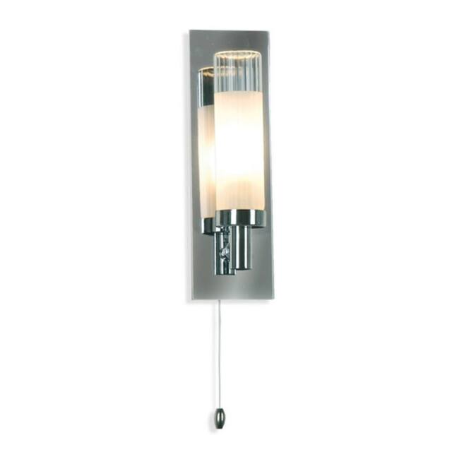 Netlighting Bathroom Wall Light Chrome IP44 in Grey