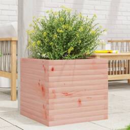 Berkfield Home Garden Planter 50x50x45.5 cm Solid Wood Douglas in Natural - thumbnail 2
