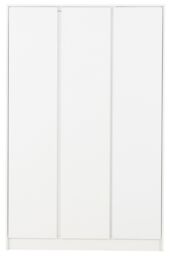 Seconique Malvern 3 Door Wardrobe Bedroom Set in White - thumbnail 2