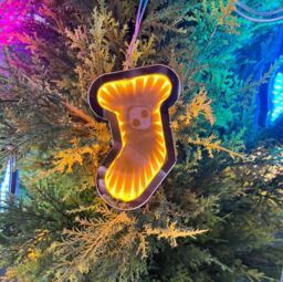 Leaper Style 1 LED Christmas Decoration Night Light in Yellow - thumbnail 1