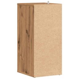 Berkfield Home Shoe Cabinets 2 pcs Artisan Oak 32x35x70 cm Engineered Wood in Brown - Size: 32 x 35 x 70 cm - thumbnail 6