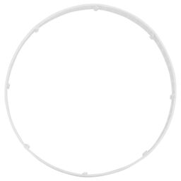 Berkfield Home Christmas Tree Skirt White √ò65x23 cm Plastic - Size: 65x23 cm - thumbnail 6