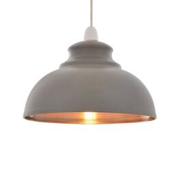 Pagazzi Maris Matte Grey Easy-Fit Pendant