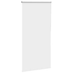 Berkfield Home Roller Blind Blackout White 85x150 cm Fabric Width 80.7 cm Polyester - thumbnail 3