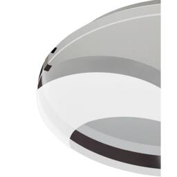 Netlighting Jersey Ceiling 20W LED Round 3000K 1800lm Chrome Opal White Glass in Grey - thumbnail 3