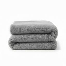Snug City Cuddly Extra Fluffy Throw Ultra Soft Plush Blanket Sofa Bed Home Decor in Silver - Size: 150 cm × 200 cm - thumbnail 2