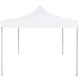 Berkfield Home Professional Folding Party Tent 2x2 m Steel White - thumbnail 3