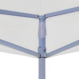 Berkfield Home Professional Folding Party Tent 2x2 m Steel White - thumbnail 1