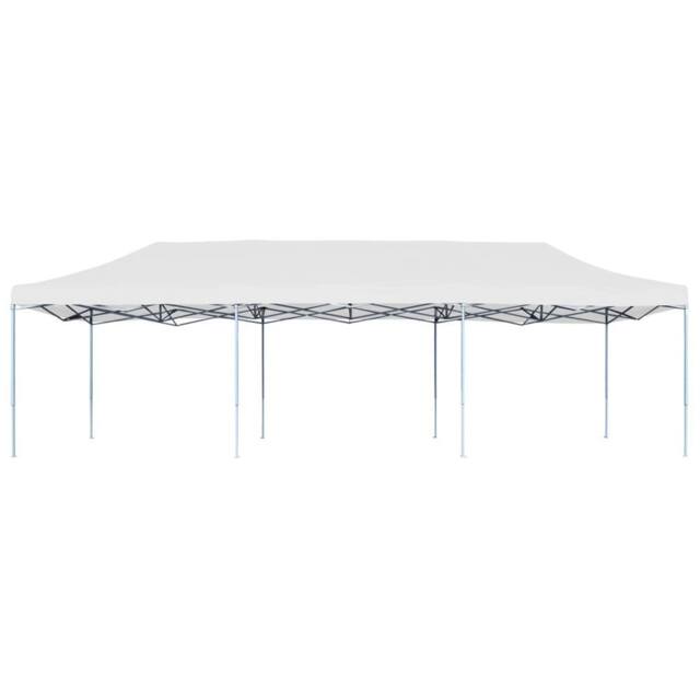 Berkfield Home Folding Pop-up Party Tent 3x9 m White - image 1