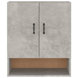 Berkfield Home Wall Cabinet Concrete Grey 60x31x70 cm Engineered Wood - Size: 60 x 31 x 70 cm - thumbnail 5