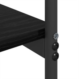 Berkfield Home Console Table Black oak 101 x 35 x 80.5 cm Engineered wood - thumbnail 8