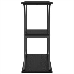 Berkfield Home Console Table Black oak 101 x 35 x 80.5 cm Engineered wood - thumbnail 6