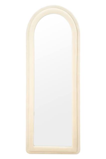 Living and Home Double Arched Full-Length Mirror in Beige - image 1
