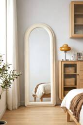 Living and Home Double Arched Full-Length Mirror in Beige - thumbnail 3