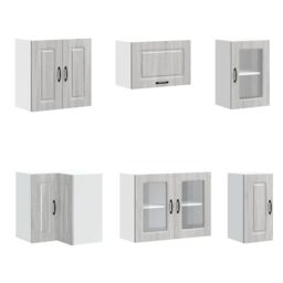 Berkfield Home 11 Piece Kitchen Cabinet Set Kalmar Grey Sonoma Engineered Wood - thumbnail 5