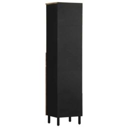 Berkfield Home Bathroom Cabinet 38x33.5x160 cm Solid Wood Mango in Brown - thumbnail 5