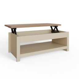 GFW Lancaster Lift Up Coffee Table in Cream - thumbnail 6