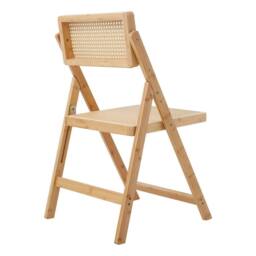 Kelvenix Farmhouse Rustic Wood Chair Set of 2 in Brown - Size: 0.6m2 - thumbnail 1