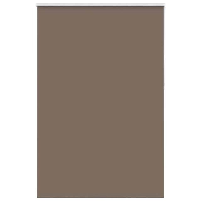 Berkfield Home Roller Blind Blackout Light Grey 90x150 cm Fabric Width 85.7 cm P… in Brown - image 1