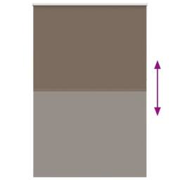 Berkfield Home Roller Blind Blackout Light Grey 90x150 cm Fabric Width 85.7 cm P… in Brown - thumbnail 5