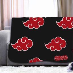 Naruto Fleece Akatsuki Symbol Blanket - Size: Crib - thumbnail 2