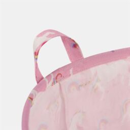 OHS Kids Laundry Basket Clothes Shoe Storage Toy Organiser Pop Up, Unicorn - Pink - thumbnail 6
