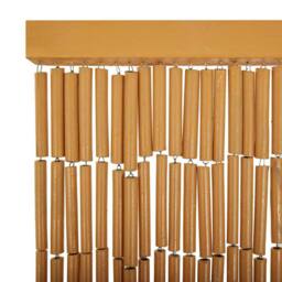 Berkfield Home Insect Door Curtain Bamboo 90x200 cm - thumbnail 4