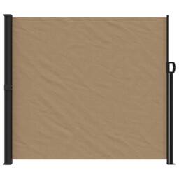 Berkfield Home Retractable Side Awning Taupe 180x600 cm