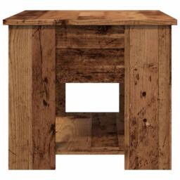 Berkfield Home Modern Coffee Table Old Wood 79x49x41 cm Engineered Wood in Brown - Size: 79 x 49 x 41 cm - thumbnail 6