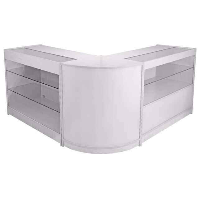 Monstershop Pegasus Brilliant White Shop Counter & Retail Display Set - image 1