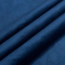 Berkfield Home Blackout Curtain with Metal Rings Velvet Dark Blue 290x245 cm - thumbnail 5