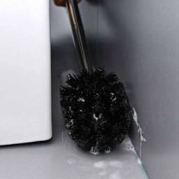 NESTLUNE 2x Toilet Brush Stainless Steel Bathroom Cleaning in Silver - thumbnail 5