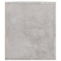 Berkfield Home TV Cabinet Concrete Grey 100x35x40 cm Engineered Wood - Size: 100 x 35 x 40 cm - thumbnail 5