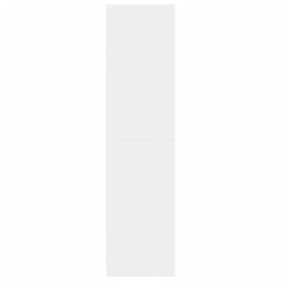Berkfield Home Wardrobe White 50x50x200 cm Engineered Wood - Size: 50 x 50 x 200 cm - thumbnail 5