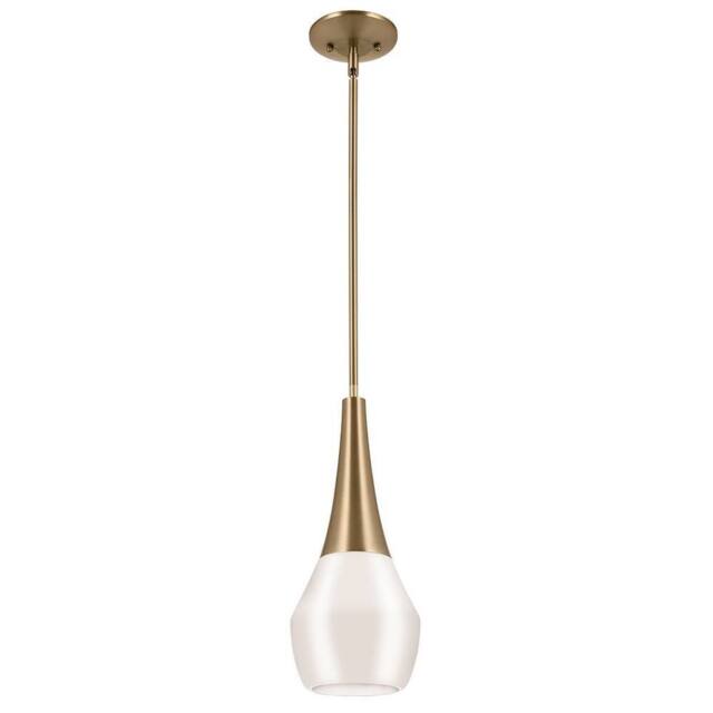 Netlighting Kichler Deela Slim Pendant Champagne Bronze 1x E27 in Brown - image 1