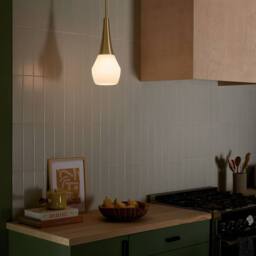 Netlighting Kichler Deela Slim Pendant Champagne Bronze 1x E27 in Brown - thumbnail 5