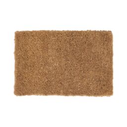 Nicola Spring Premium Handmade Coir Door Mat - 90 x 60cm in Brown - Size: 90 cm x 60 cm - thumbnail 1