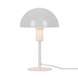 Nordlux Ellen Table Lamp White Metal Bedroom E14 Switch