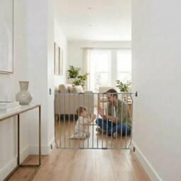 Safetots Natural Screw Fit Baby Gate Screw Fit Baby Gate in Grey - Size: 110 cm - 120 cm - thumbnail 6
