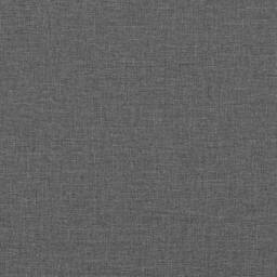 Berkfield Home Bed Frame without Mattress Dark Grey¬†Double Fabric in Grey - Size: Double - thumbnail 8