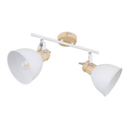Netlighting Wiho Twin Ceiling Spotlight White 2x E27 - thumbnail 2