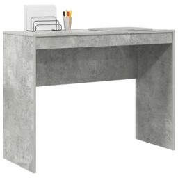 Berkfield Home Writing Desk Concrete grey Particle board with concrete grey finish - thumbnail 3