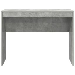 Berkfield Home Writing Desk Concrete grey Particle board with concrete grey finish - thumbnail 4