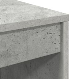 Berkfield Home Writing Desk Concrete grey Particle board with concrete grey finish - thumbnail 7