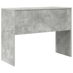Berkfield Home Writing Desk Concrete grey Particle board with concrete grey finish - thumbnail 6