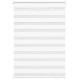 Berkfield Home Zebra Blind White 95x100 cm Fabric Width 90.9 cm Polyester