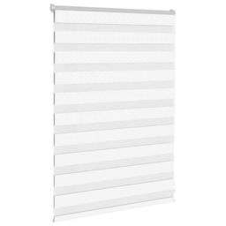 Berkfield Home Zebra Blind White 95x100 cm Fabric Width 90.9 cm Polyester - thumbnail 3