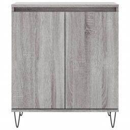 Berkfield Home Sideboard Grey Sonoma 60x35x70 cm Engineered Wood - Size: 60 x 35 x 70 cm - thumbnail 5