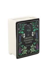 KDMD Poisonous Plants Book Vase - Dark Elegant Floral Decor in Black - thumbnail 3