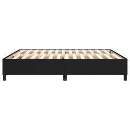 Berkfield Home Bed Frame without Mattress Black Super King Fabric (UK/IE/FI/NO only) - thumbnail 6